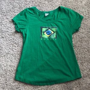 Brazil tee